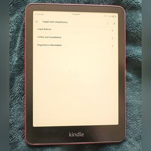 Kindle Paperwhite 12th Gen in Raspberry